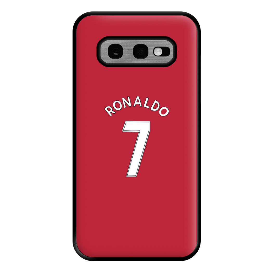 Iconic 7 - Ronaldo Phone Case for Galaxy S10e