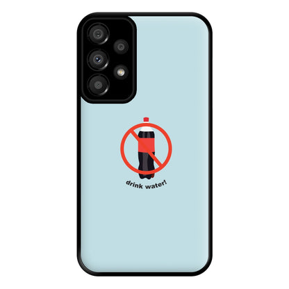 Drink Water - Ronaldo Phone Case for Galaxy A33