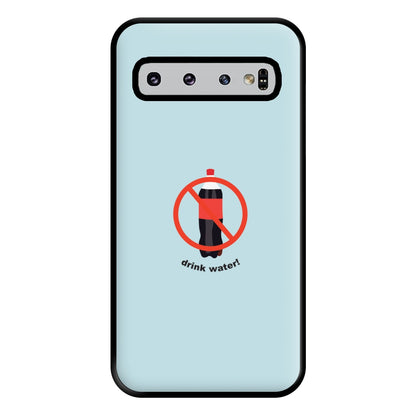 Drink Water - Ronaldo Phone Case for Galaxy S10 Plus