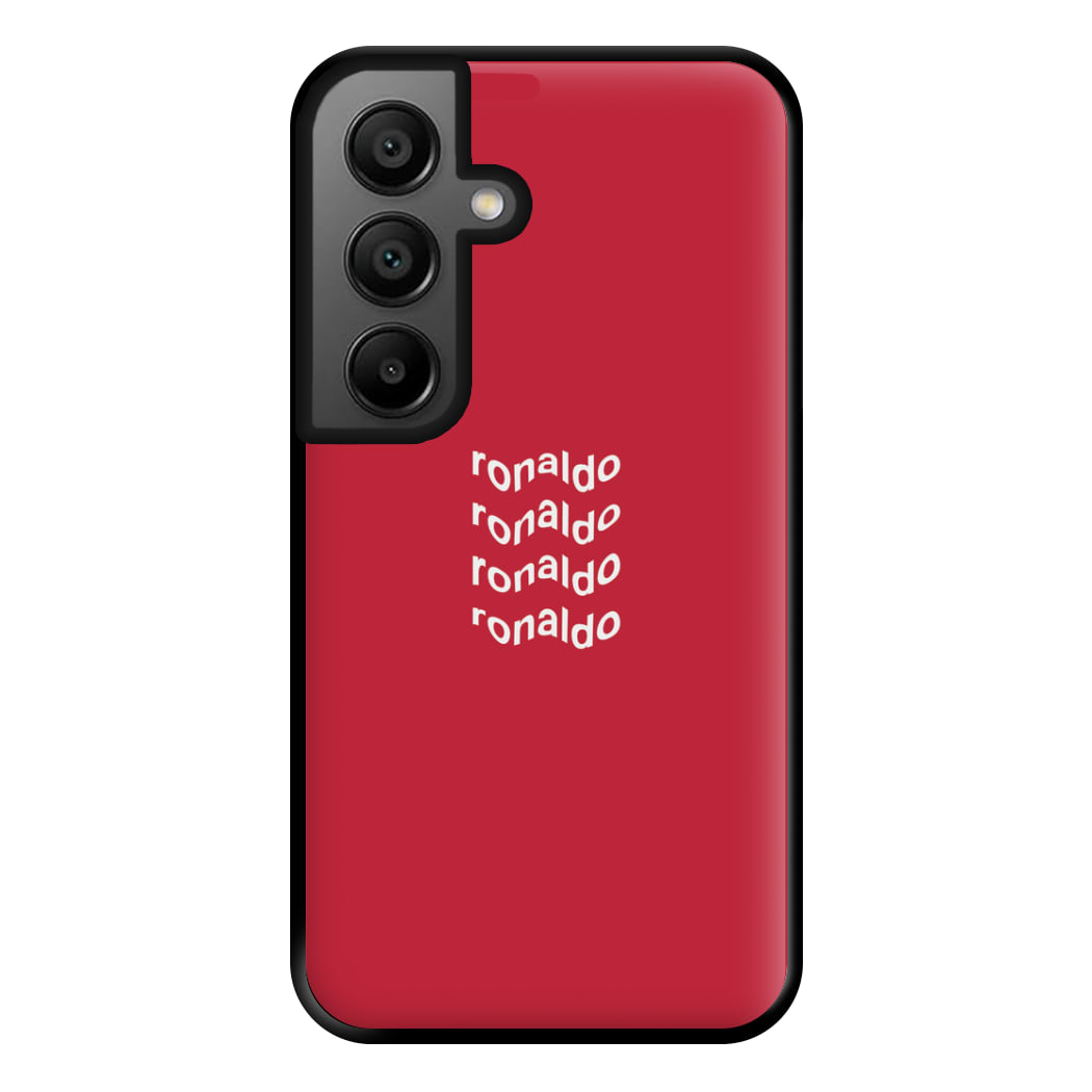 Wavy Text - Ronaldo Phone Case for Google Pixel 8