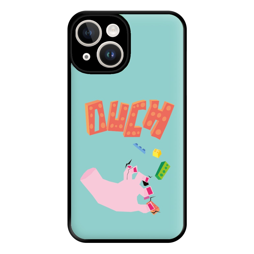 Ouch - Bricks Phone Case for iPhone 14