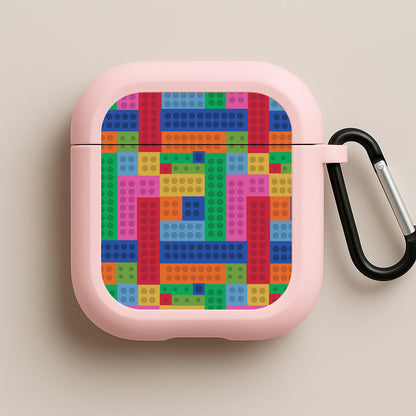 Brick Board Pink AirPods Case