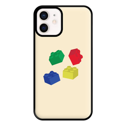 Coloured Bricks Phone Case for iPhone 12 Mini