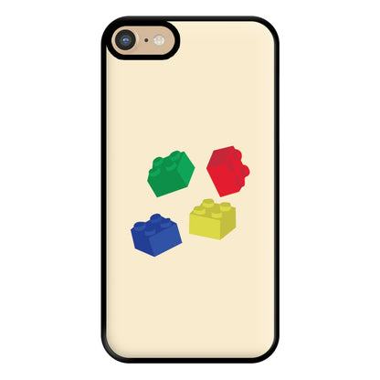 Coloured Bricks Phone Case for iPhone 6 / 7 / 8 / SE