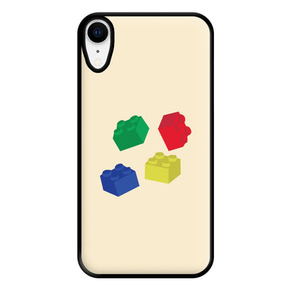 Coloured Bricks Phone Case for iPhone XR