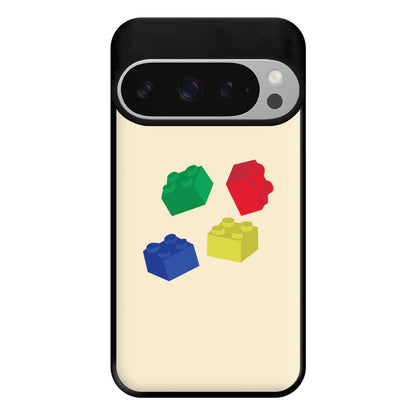 Coloured Bricks Phone Case for Google Pixel 9 Pro XL