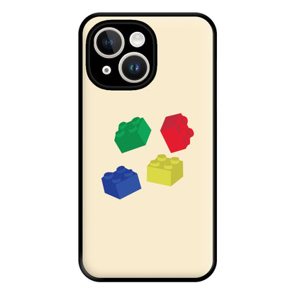 Coloured Bricks Phone Case for iPhone 14 Plus