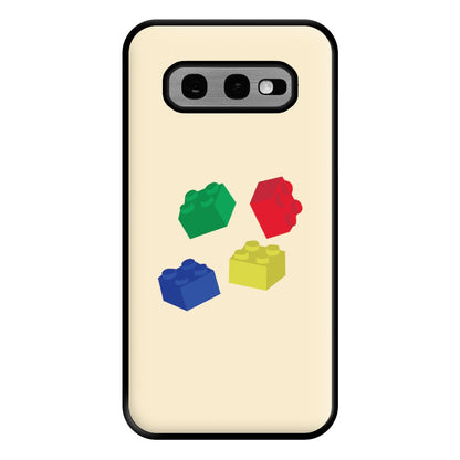 Coloured Bricks Phone Case for Galaxy S10e