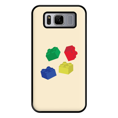 Coloured Bricks Phone Case for Galaxy S8 Plus