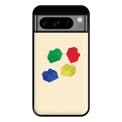 Coloured Bricks Phone Case for Google Pixel 8 Pro