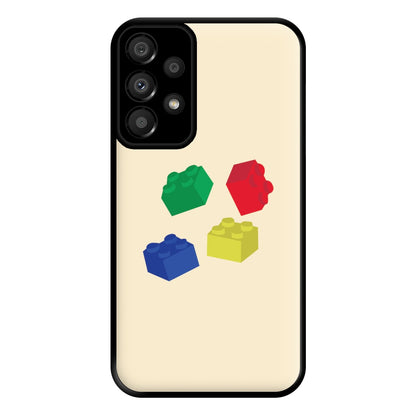 Coloured Bricks Phone Case for Galaxy A33