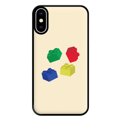 Coloured Bricks Phone Case for iPhone XS Max