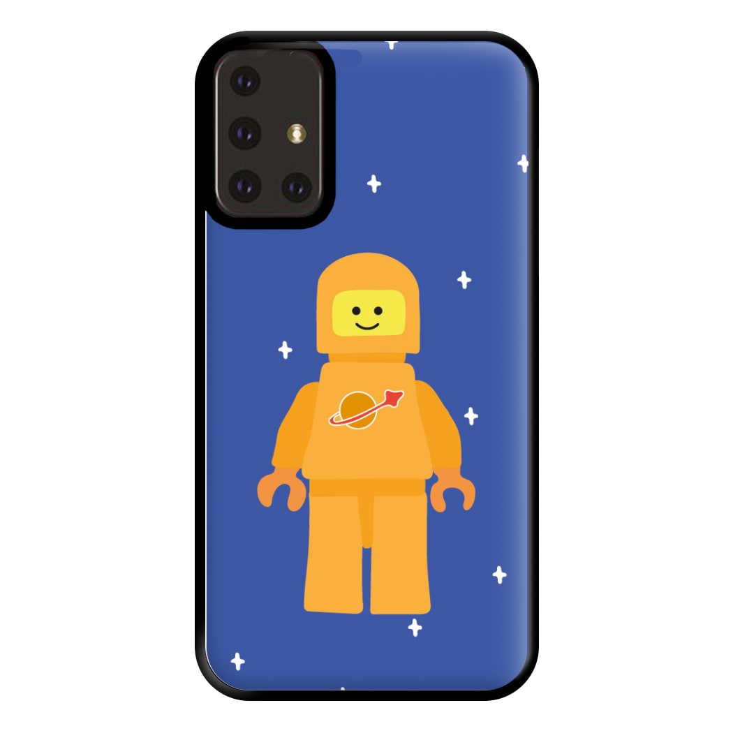 Astronaut - Bricks Phone Case for Galaxy A71