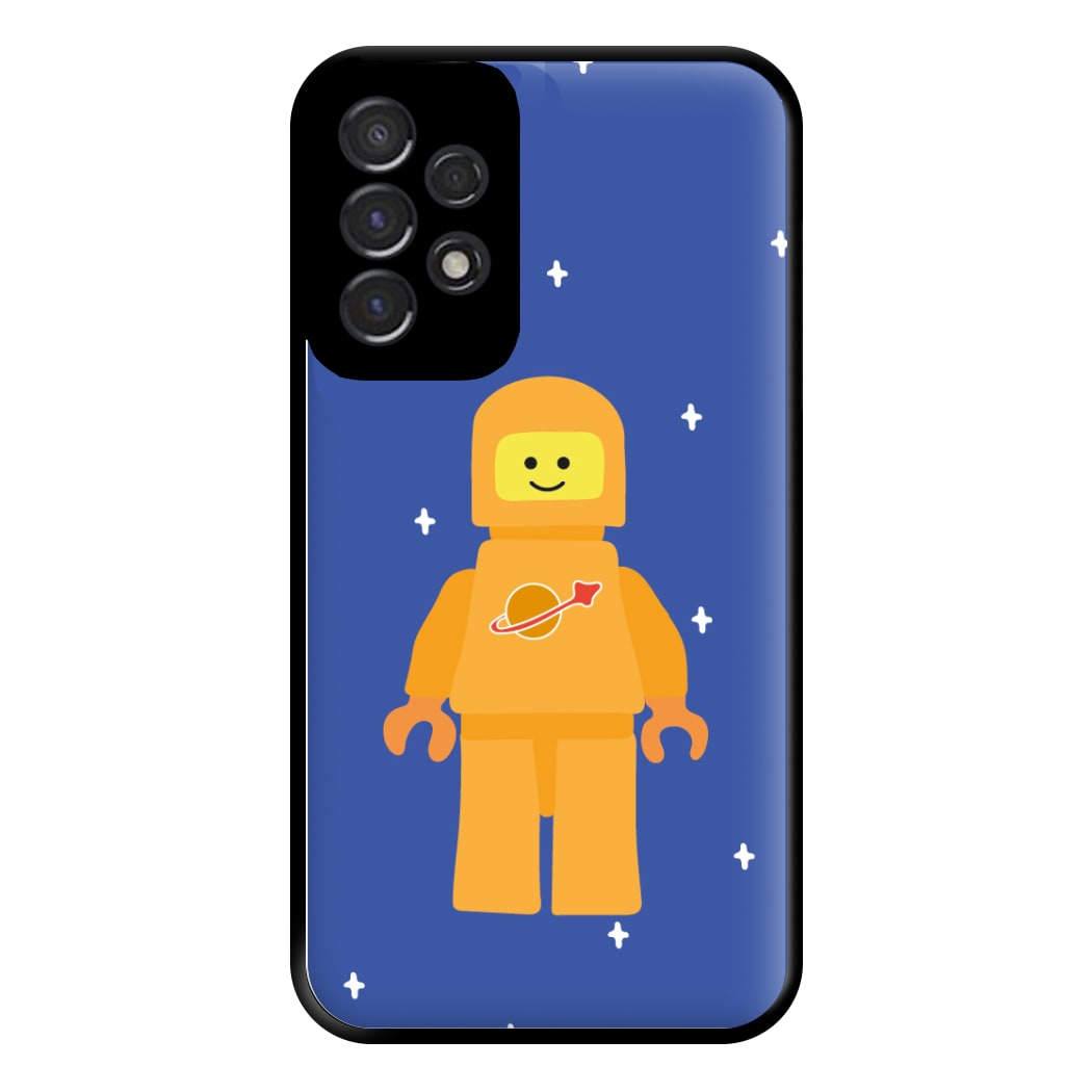 Astronaut - Bricks Phone Case for Galaxy A53