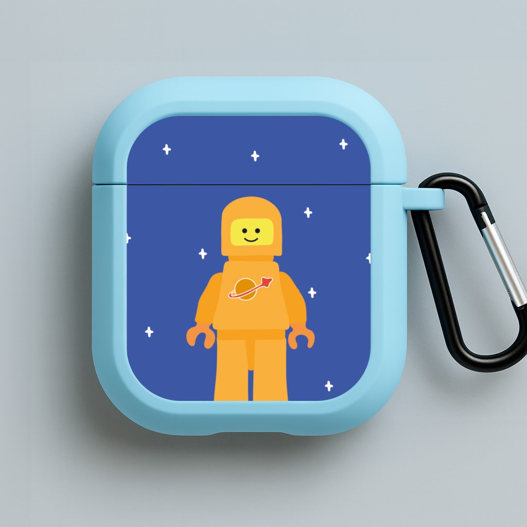 Astronaut - Bricks Blue AirPods Case
