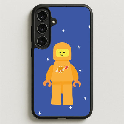 Astronaut - Bricks Phone Case for Galaxy S25FE