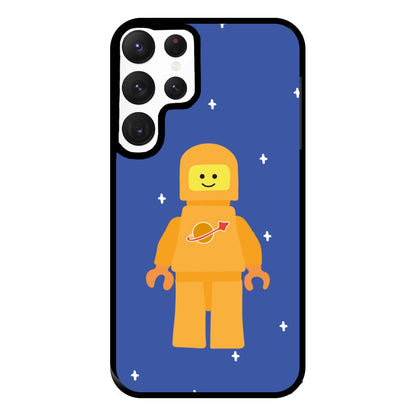 Astronaut - Bricks Phone Case for Galaxy S22 Ultra