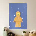 Astronaut - Bricks Poster