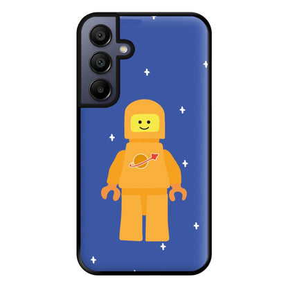 Astronaut - Bricks Phone Case for Galaxy A15