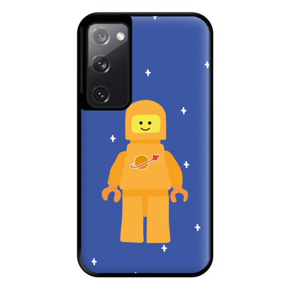 Astronaut - Bricks Phone Case for Galaxy S20FE