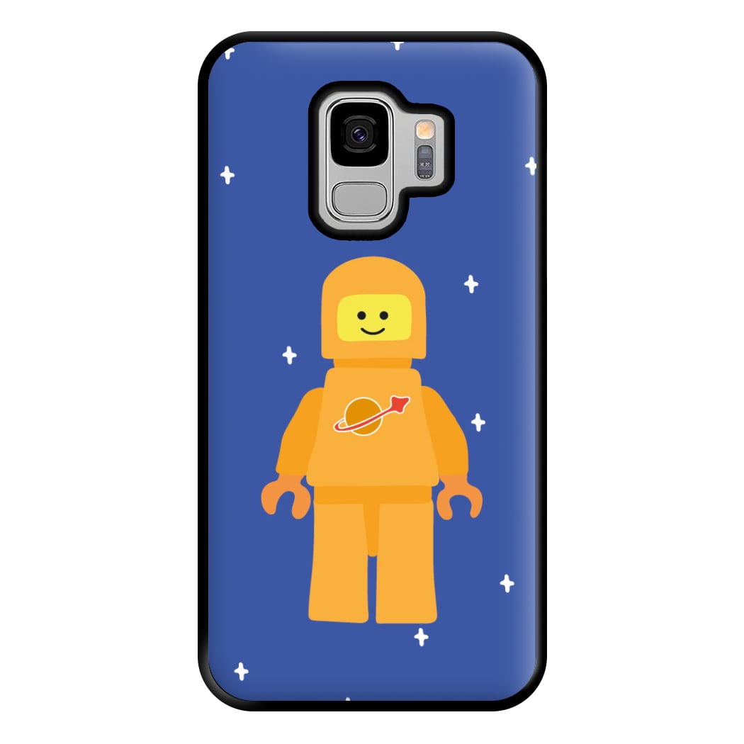 Astronaut - Bricks Phone Case for Galaxy S9 Plus