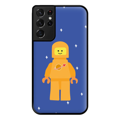 Astronaut - Bricks Phone Case for Galaxy S21 Ultra