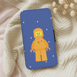 Astronaut - Bricks Wallet Phone Case