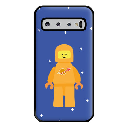 Astronaut - Bricks Phone Case for Galaxy S10 Plus