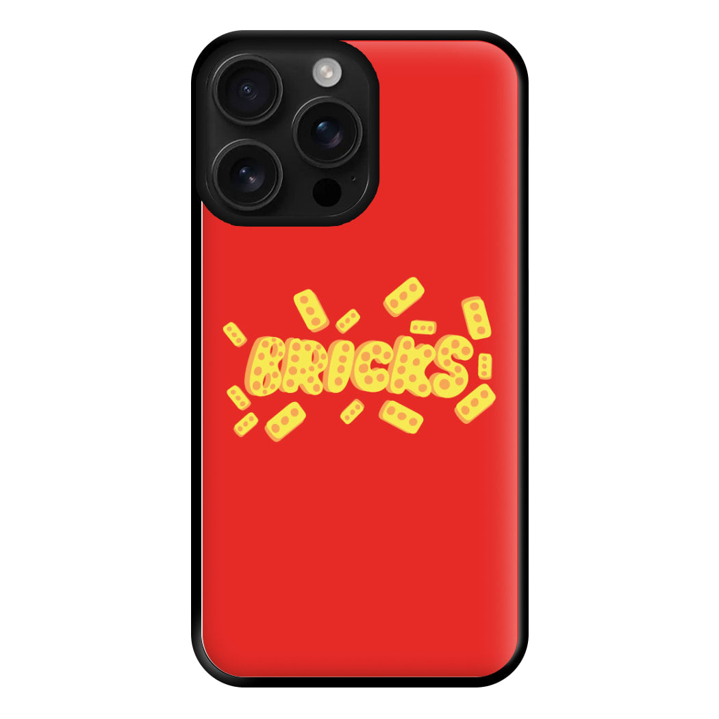 Bricks Text Phone Case