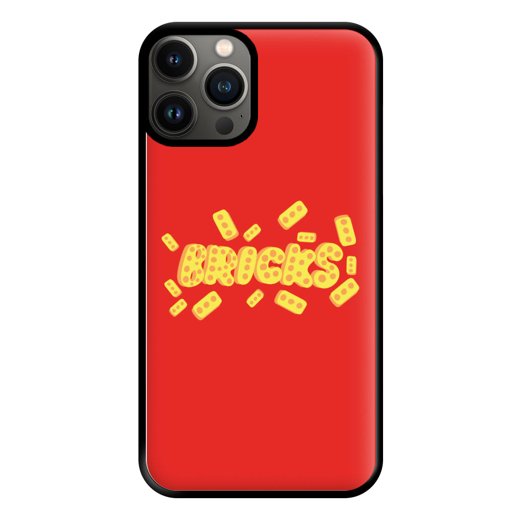 Bricks Text Phone Case for iPhone 11 Pro Max