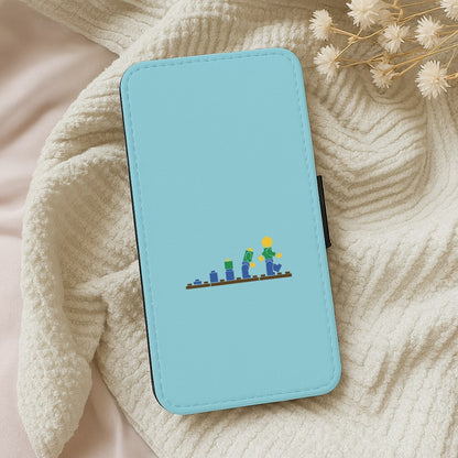 Building - Bricks Wallet Phone Case