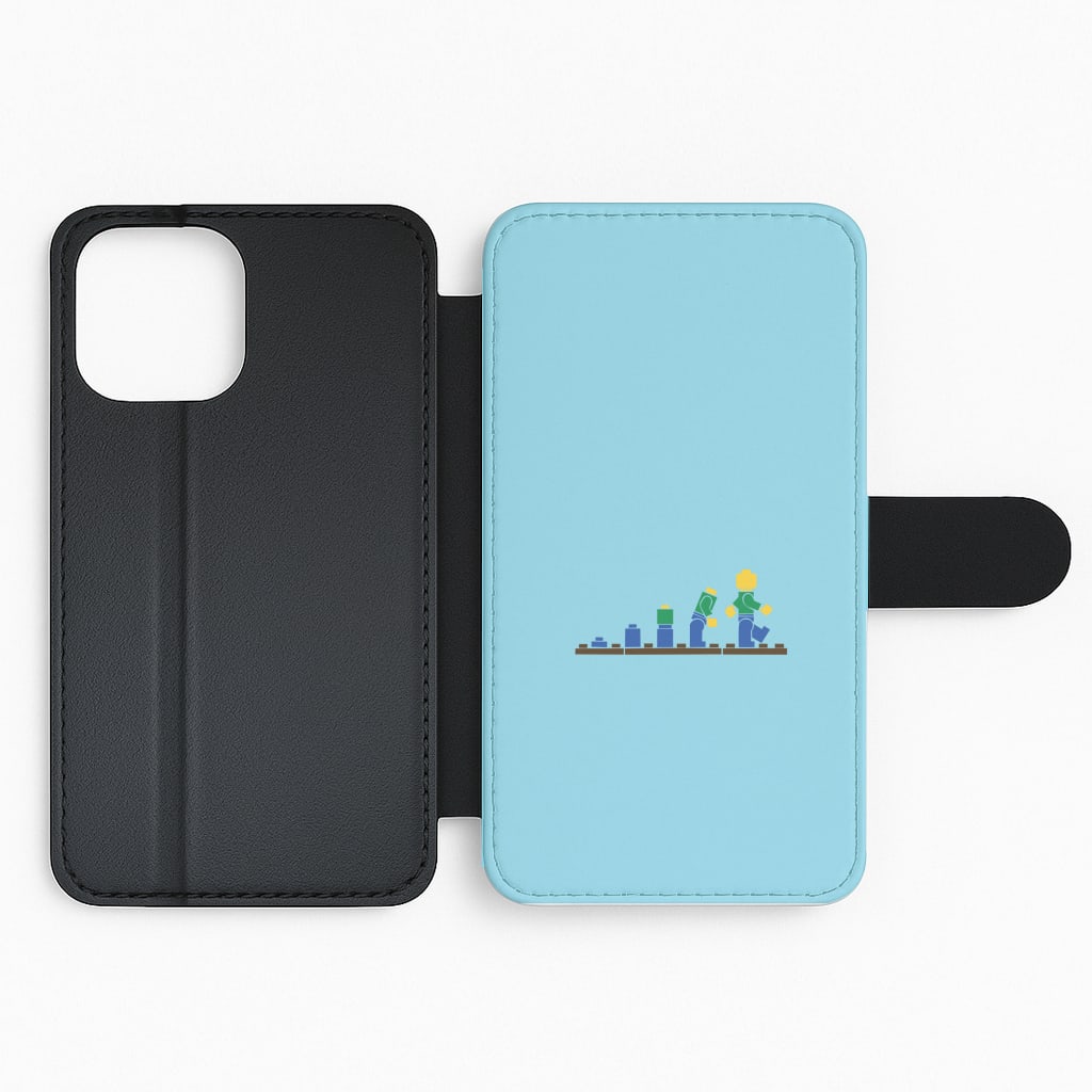 Building - Bricks Flip Phone Case