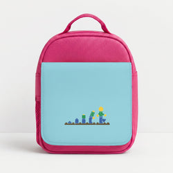 Building - Bricks Lunchbox - Pink