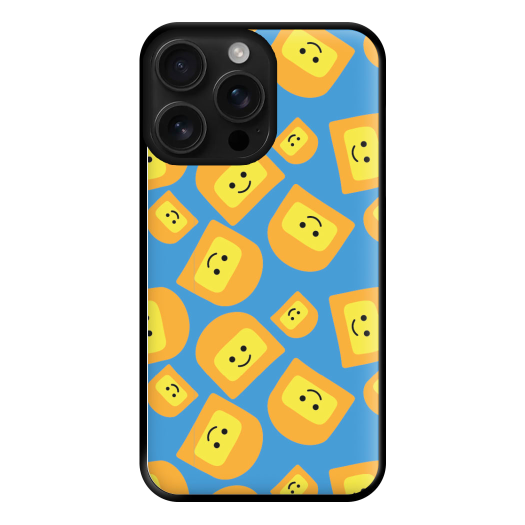 Face Collage - Bricks Phone Case