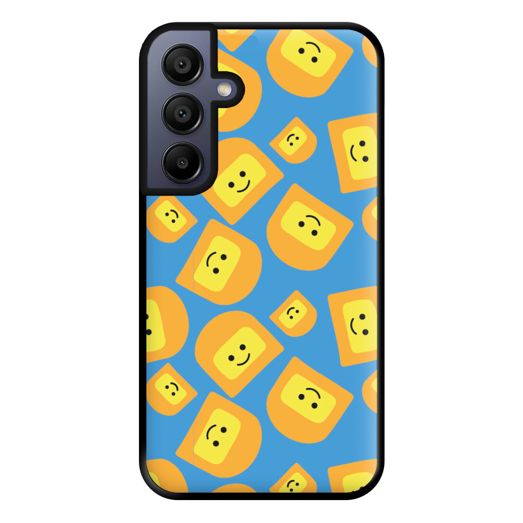 Face Collage - Bricks Phone Case for Galaxy A15