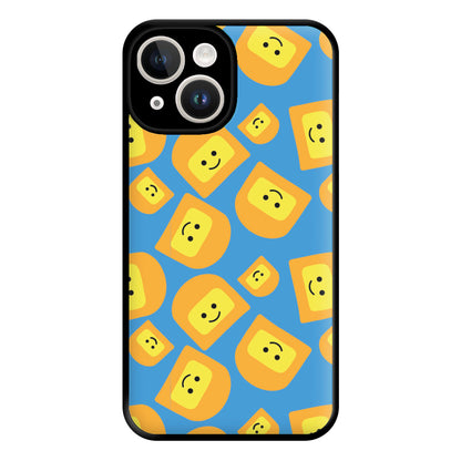 Face Collage - Bricks Phone Case for iPhone 14