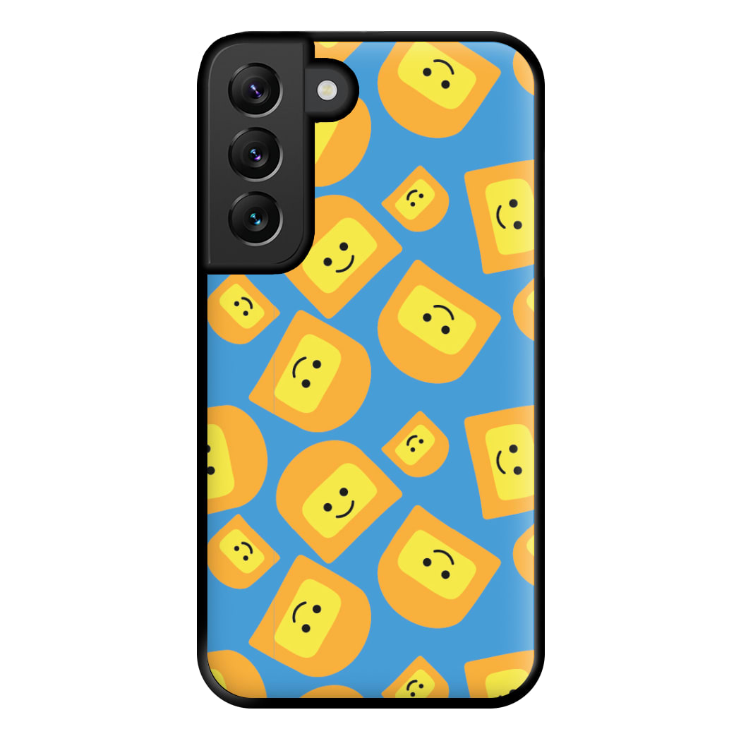 Face Collage - Bricks Phone Case for Galaxy S22 Plus