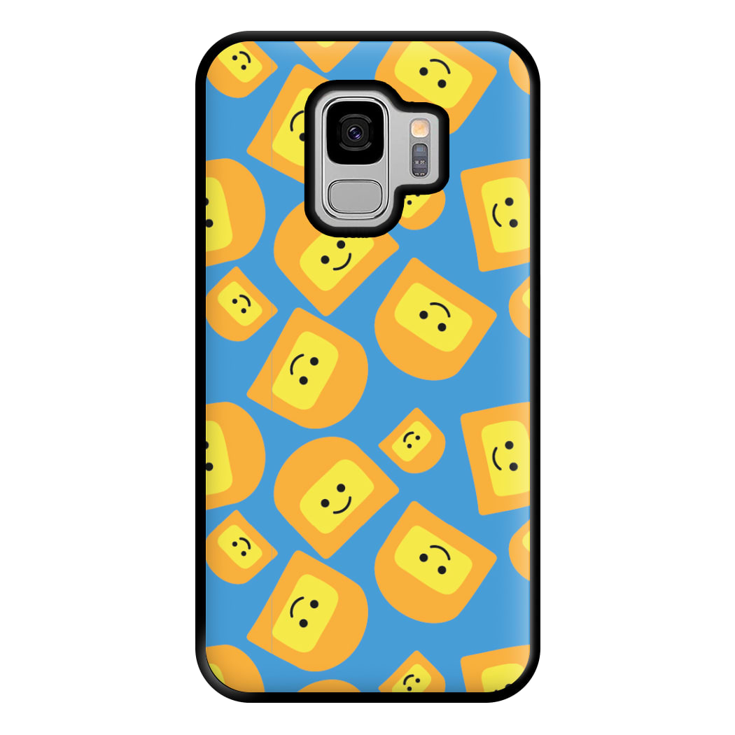 Face Collage - Bricks Phone Case for Galaxy S9 Plus