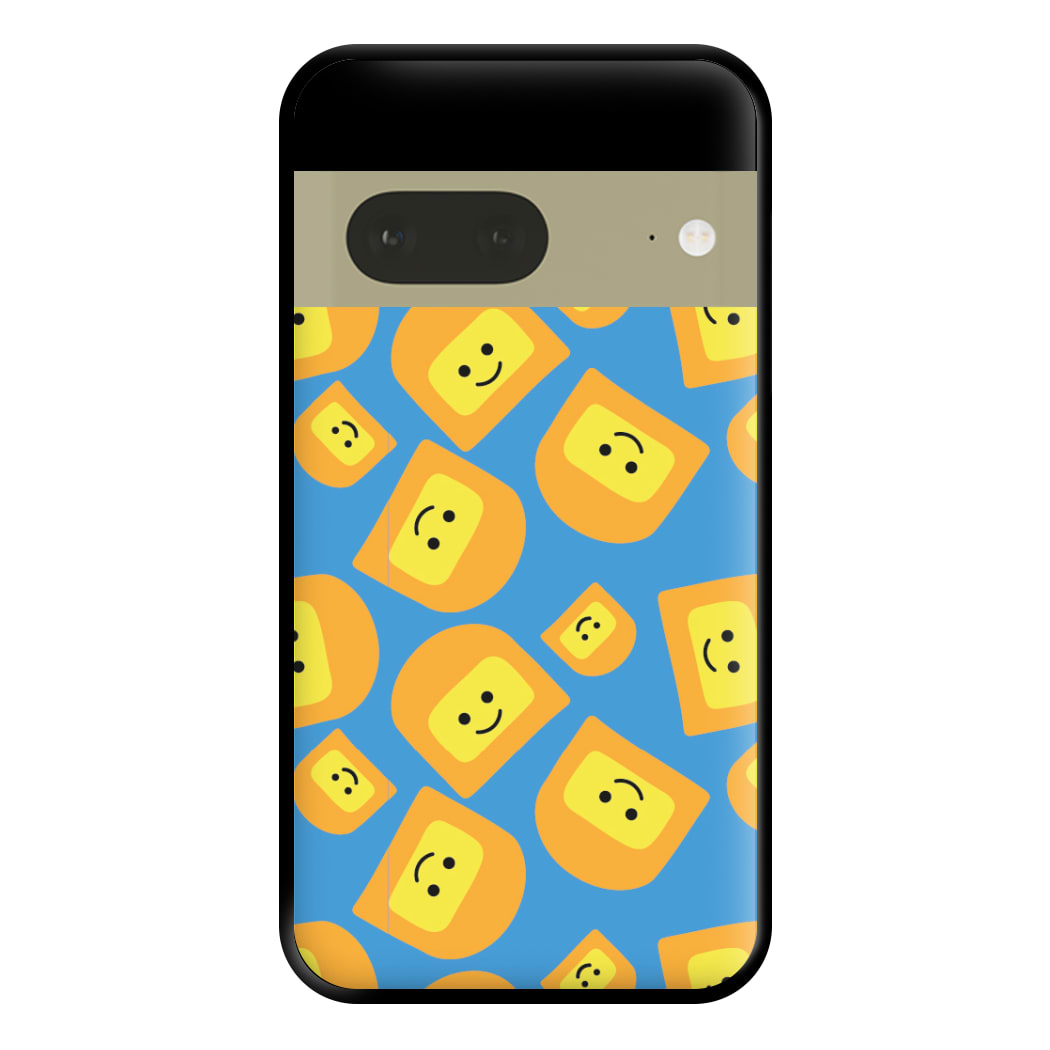 Face Collage - Bricks Phone Case for Google Pixel 7a