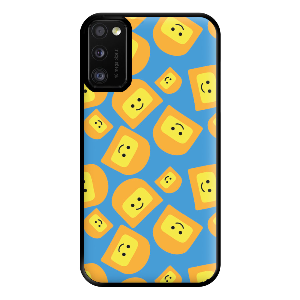 Face Collage - Bricks Phone Case for Galaxy A41