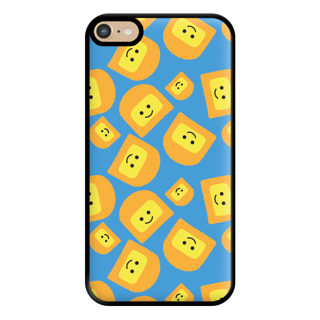 Face Collage - Bricks Phone Case for iPhone 6 Plus / 7 Plus / 8 Plus