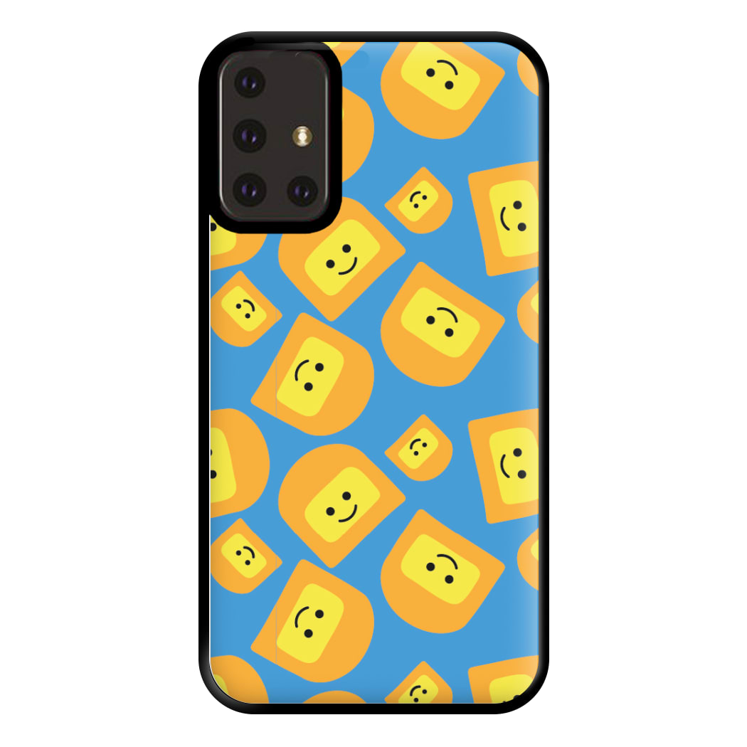 Face Collage - Bricks Phone Case for Galaxy A71