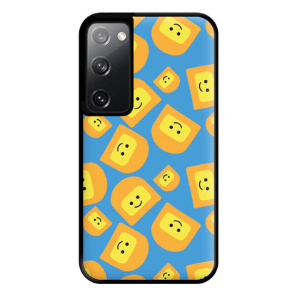 Face Collage - Bricks Phone Case for Galaxy S20