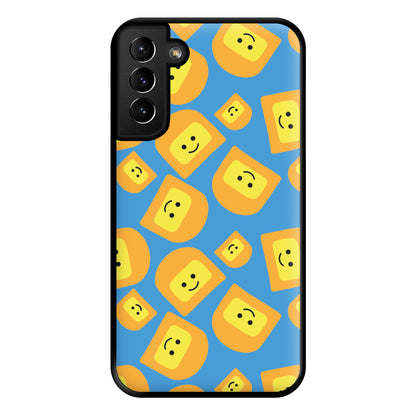 Face Collage - Bricks Phone Case for Galaxy S21 Plus