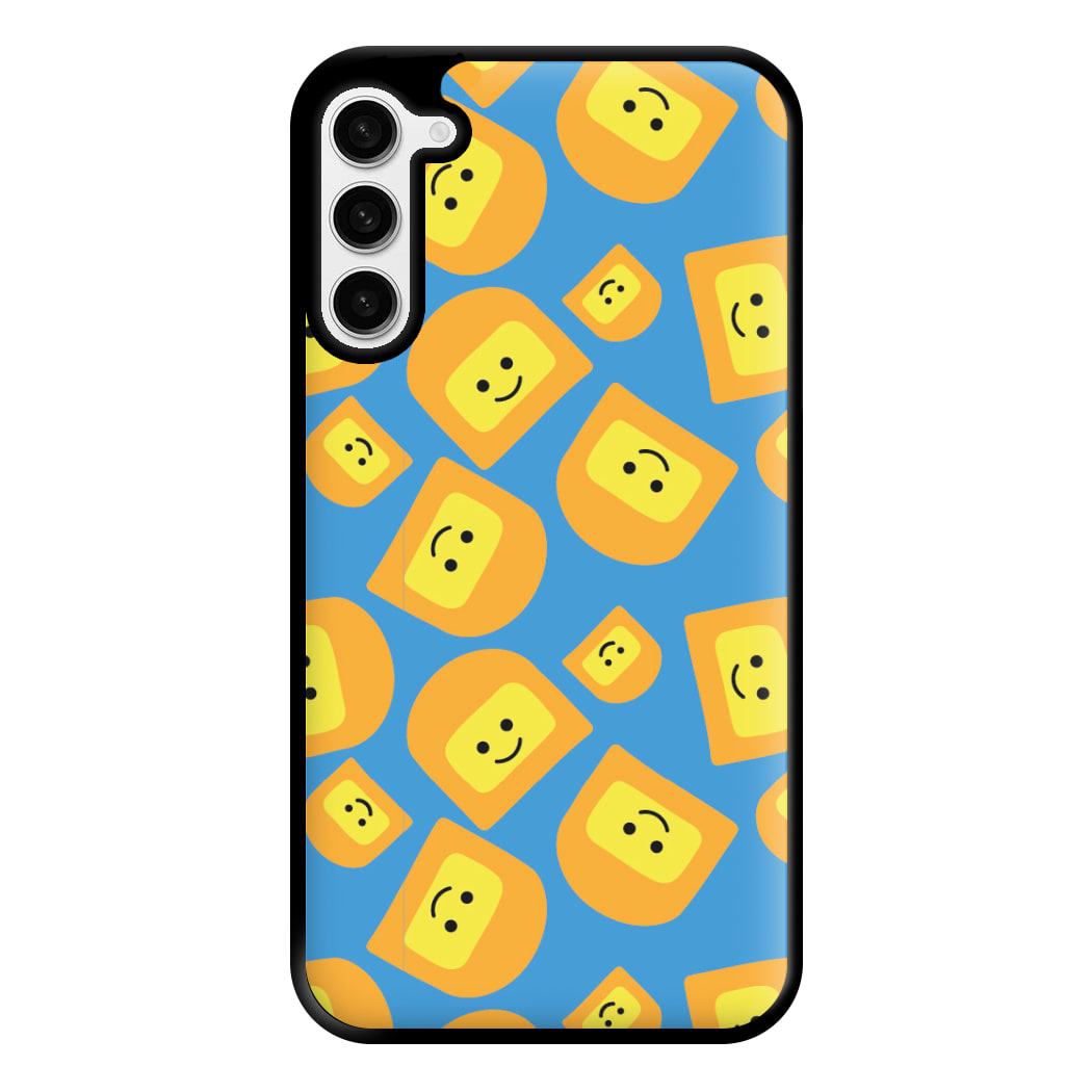 Face Collage - Bricks Phone Case for Galaxy S23 Plus