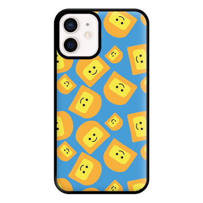 Face Collage - Bricks Phone Case for iPhone 13 Mini