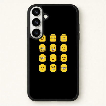 Characters - Bricks Phone Case for Galaxy S26