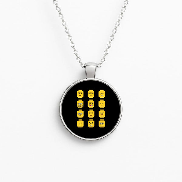 Characters - Bricks Circle Necklace