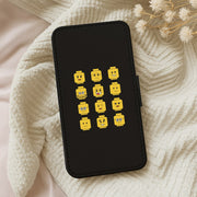 Characters - Bricks Flip / Wallet Phone Case 5