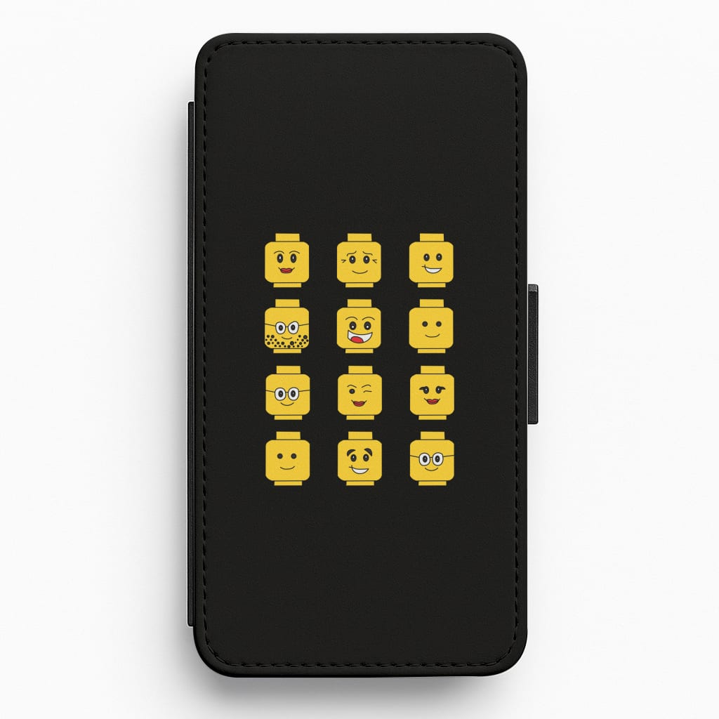 Characters - Bricks Flip / Wallet Phone Case